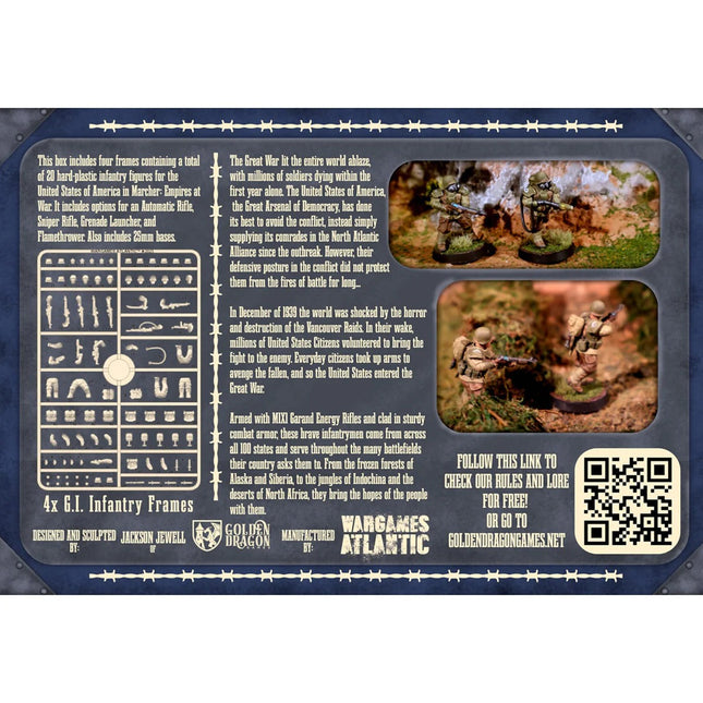 Marcher Empires at War : United States Infantry