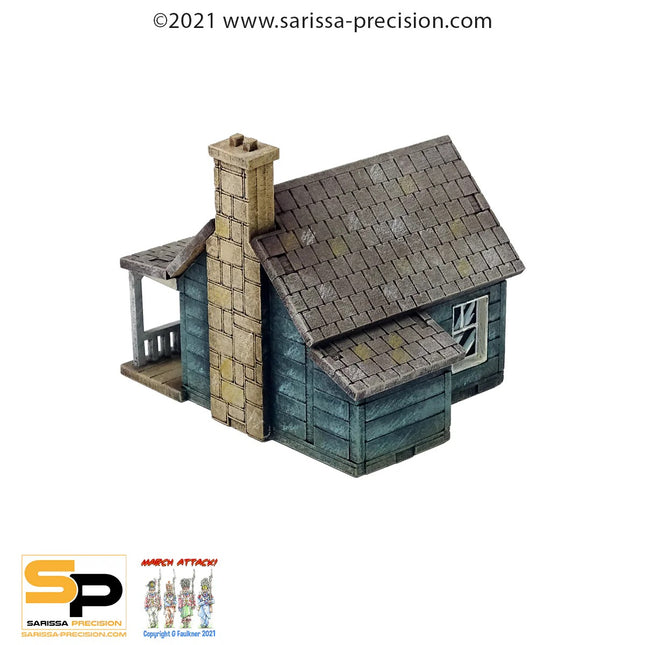 North American Cabin #3 with porch (15mm)