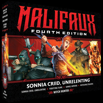 Malifaux 4th - Sonnia Criid, Unrelenting
