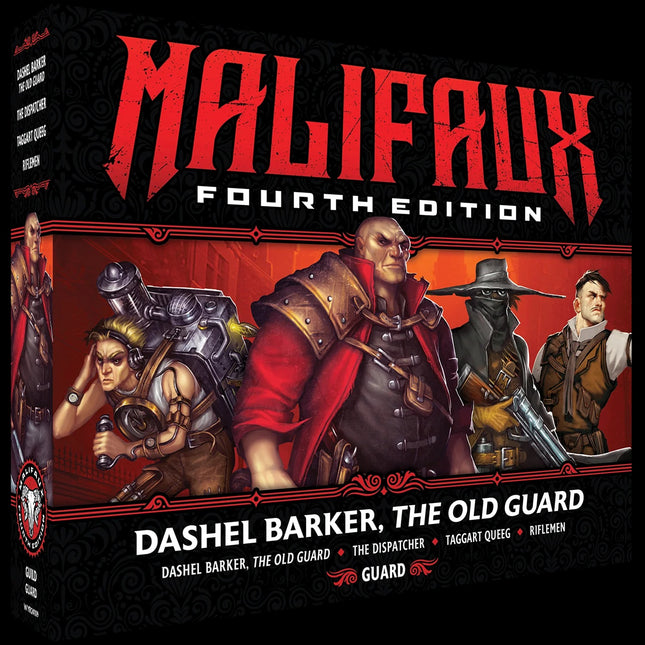 Malifaux 4th - Dashel Barker, The Old Guard