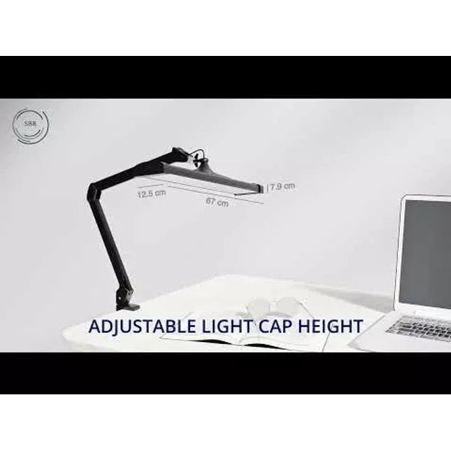 SBR Professional daglichtlamp Zwart