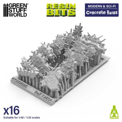 3D Printed Concrete Ruins