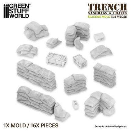 Siliconen mal Sandbags