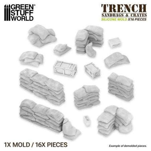 Siliconen mal Sandbags