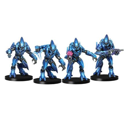 Starterset Halo: Flashpoint Spartan Edition met Elites, inclusief gedetailleerde miniaturen en accessoires voor speelplezier.