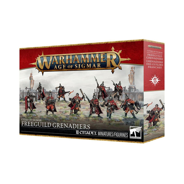 AoS Cities Of Sigmar: Freeguild Grenadiers