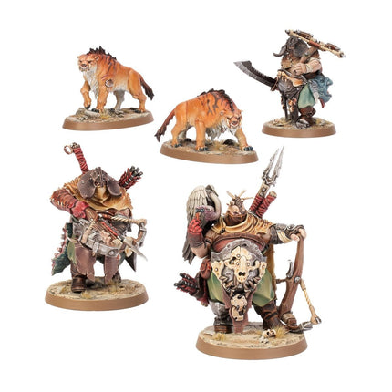 AoS Ogor Mawtribes Hunters w/ Sabrefangs