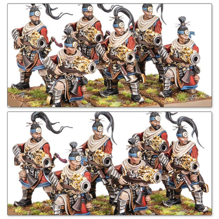 Grand Cathay Iron Hail Gunners & Crane Gunner Teams