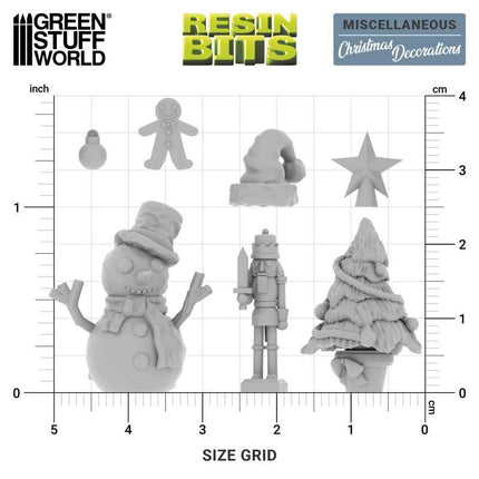 3D Printed - Xmas decorations (1:48 / 1:35)