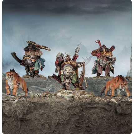 AoS Ogor Mawtribes Hunters w/ Sabrefangs