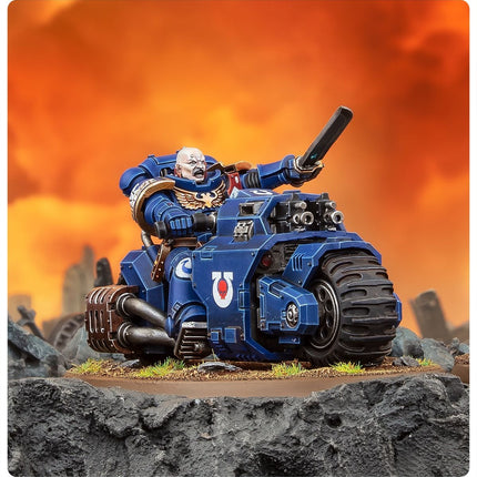 40K Space Marines: Outrider Squad
