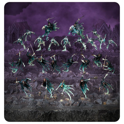 AoS Spearhead Nighthaunt Cursed Shacklehorde