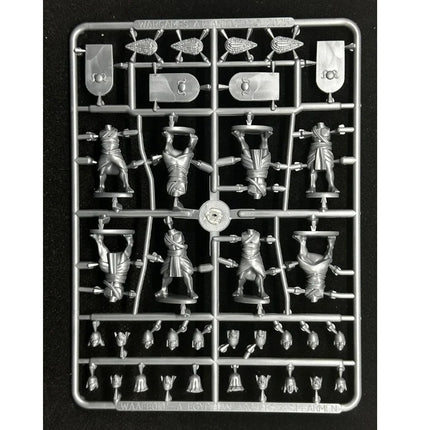 Miniatuurset Egyptian Archers en Spearmen van Wargames Atlantic, gedetailleerde figuren voor historische oorlogsspellen.
