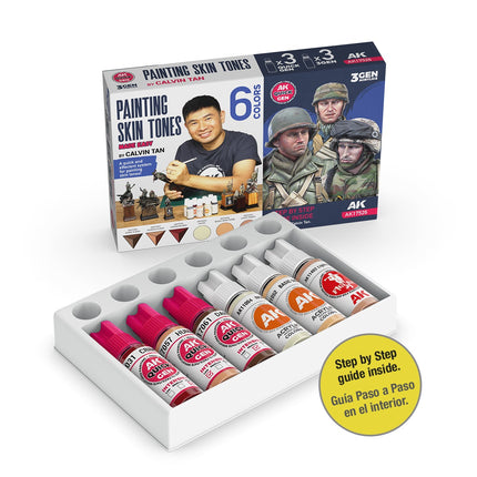 AK Painting Skin Tones made easy by Calvin Tan