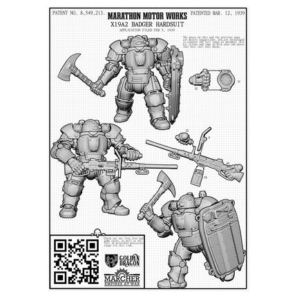 Marcher Empires at War : XA19 Badger Suits