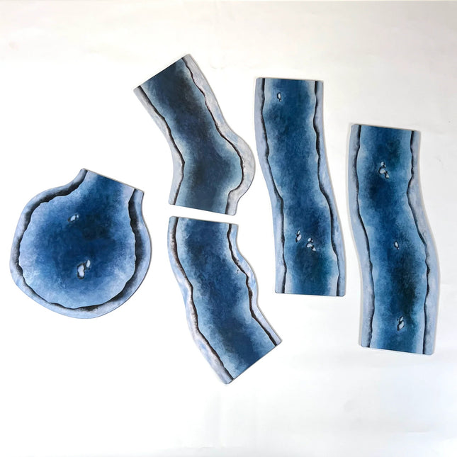 Snowy Roads & Rivers