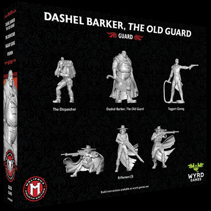 Malifaux 4th - Dashel Barker, The Old Guard