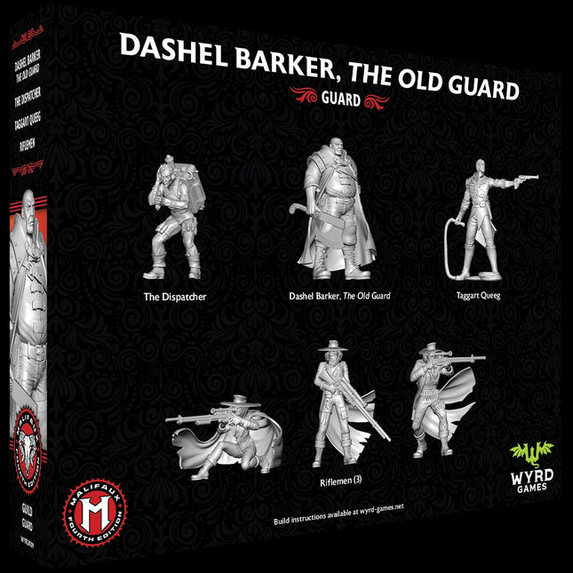 Malifaux 4th - Dashel Barker, The Old Guard