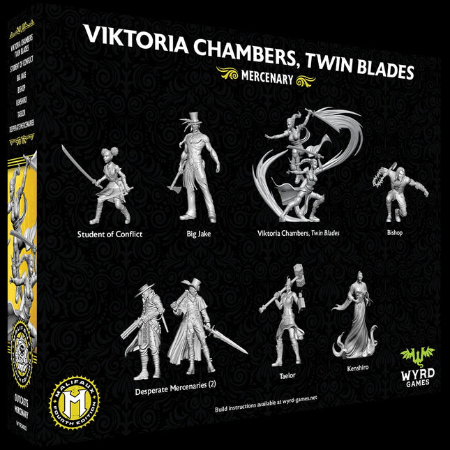 Malifaux 4th - Viktoria Chamber, Twin Blades