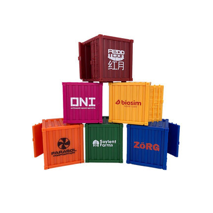 Cyberpunk Cargo Containers 10`