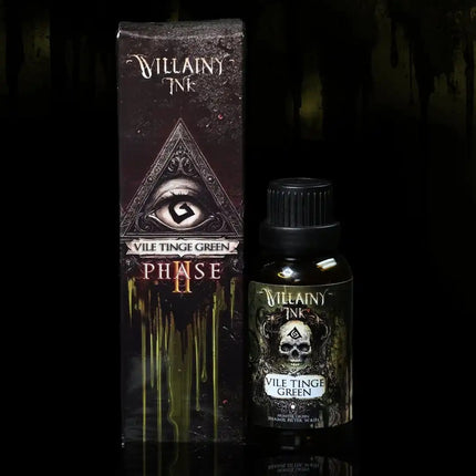 Villainy Ink Enamels • Phase II - Vile Tinge Green