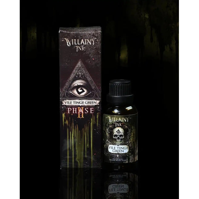 Villainy Ink Enamels • Phase II - Vile Tinge Green