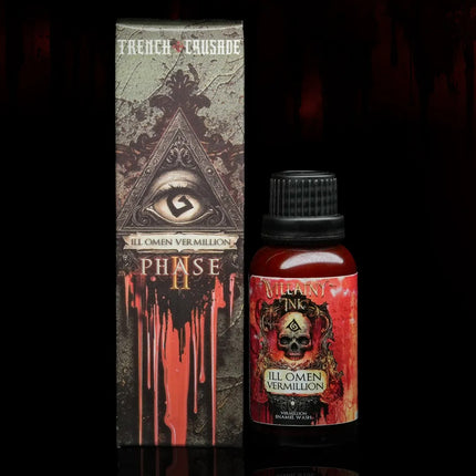 Villainy Ink Enamels • Phase II - Ill Omen Vermillion