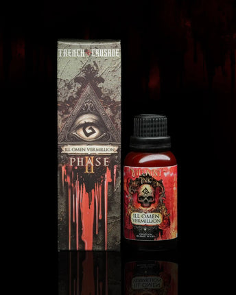 Villainy Ink Enamels • Phase II - Ill Omen Vermillion