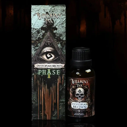 Villainy Ink Enamels • Phase I - Dystopian Brown