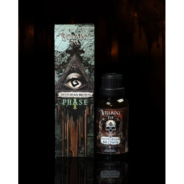 Villainy Ink Enamels • Phase I - Dystopian Brown