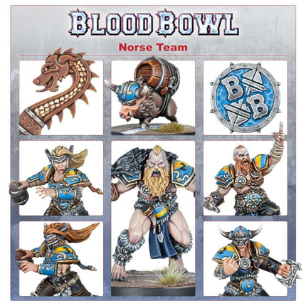 Blood Bowl Norse Team Norsca Rampagers