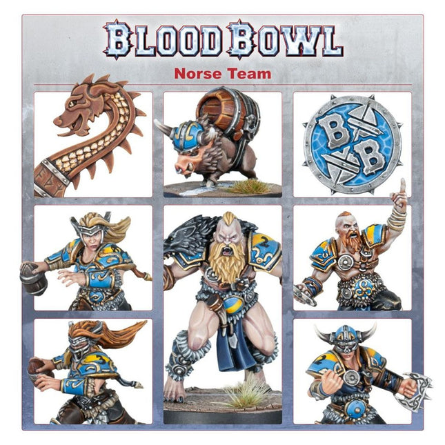 Blood Bowl Norse Team Norsca Rampagers