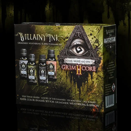 Villainy Ink Enamels • Grim II Core Set