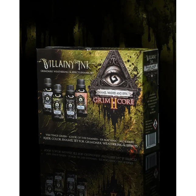 Villainy Ink Enamels • Grim II Core Set