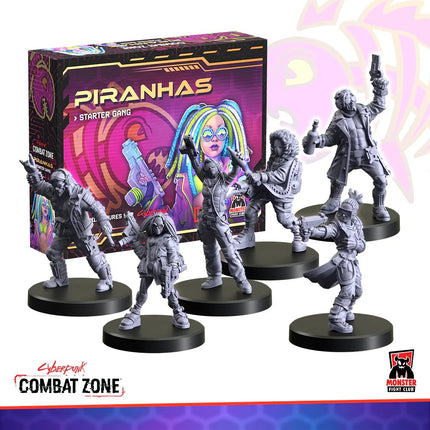 Cyberpunk Red Combat Zone Piranhas Faction Starter