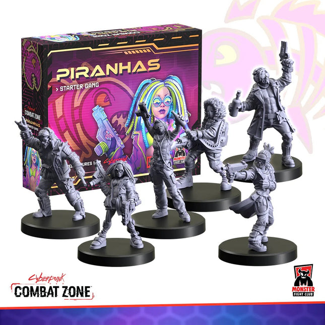Cyberpunk Red Combat Zone Piranhas Faction Starter