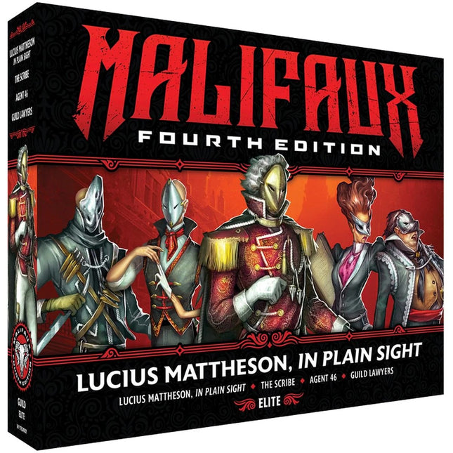 Malifaux 4th - Lucius Mattheson, In Plain Sight