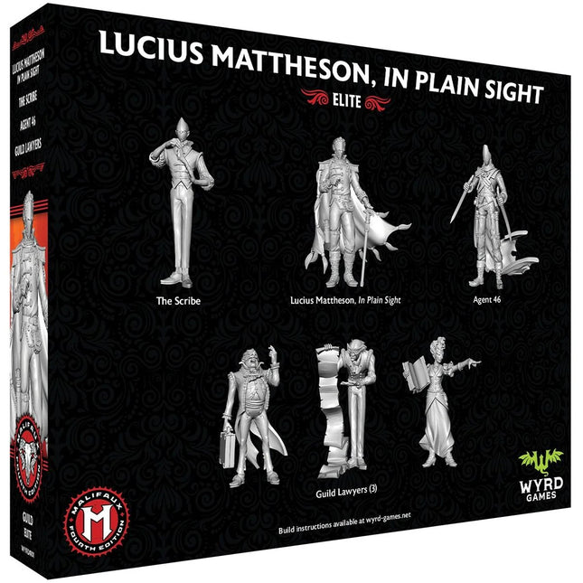 Malifaux 4th - Lucius Mattheson, In Plain Sight