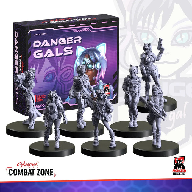 Cyberpunk Red Combat Zone Danger Gals Faction Starter