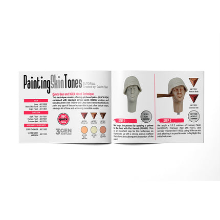 AK Painting Skin Tones made easy by Calvin Tan