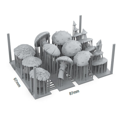AK Basing Bits Giant Mushrooms