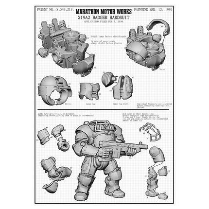Marcher Empires at War : XA19 Badger Suits