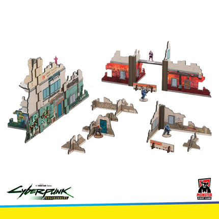 Cyberpunk Edgerunners Combat Zone 2-player starter