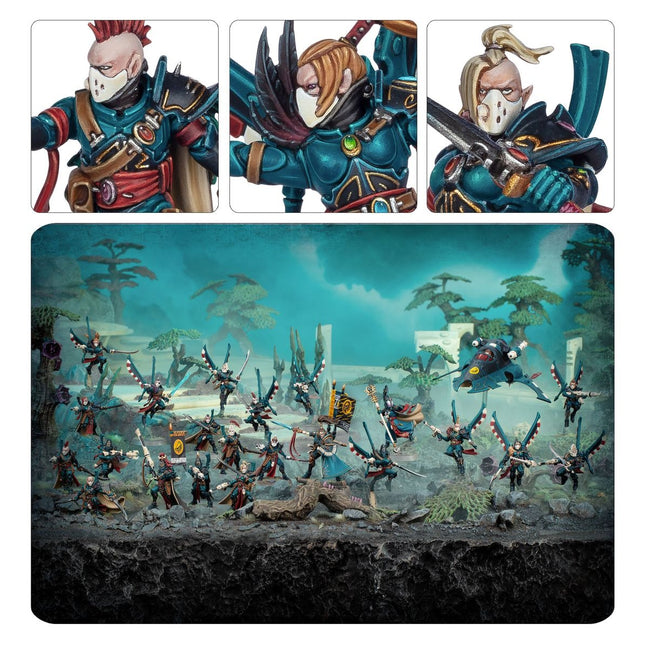 40K Aeldari Corsairs Battleforce: Eldritch Raiders