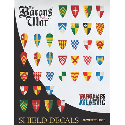 Barons War Shield Decals 01