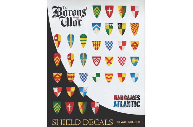 Barons War Shield Decals 01