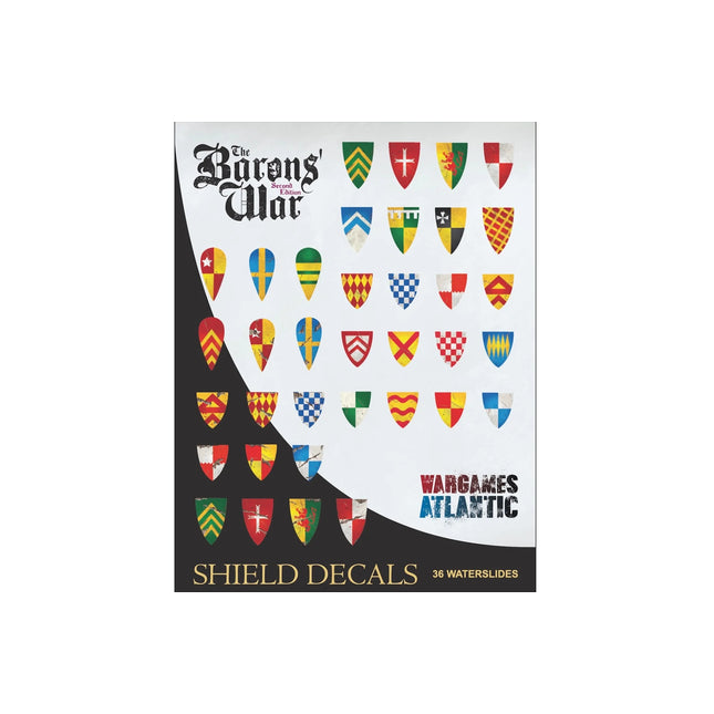 Barons War Shield Decals 01
