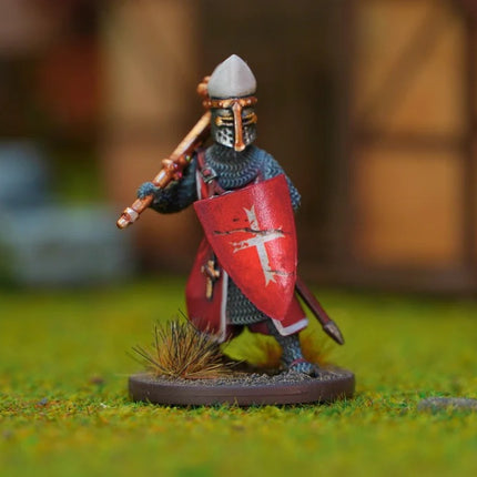 Uitbreidingsset voor The Barons' War Retinue Box met miniaturen en details voor strategisch spel.