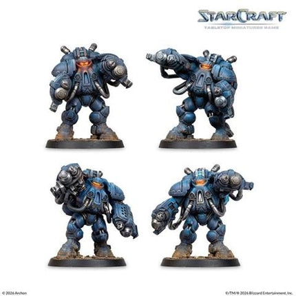 StarCraft Terran starterset met miniaturen en speelstukken voor bordspellen en verzamelobjecten