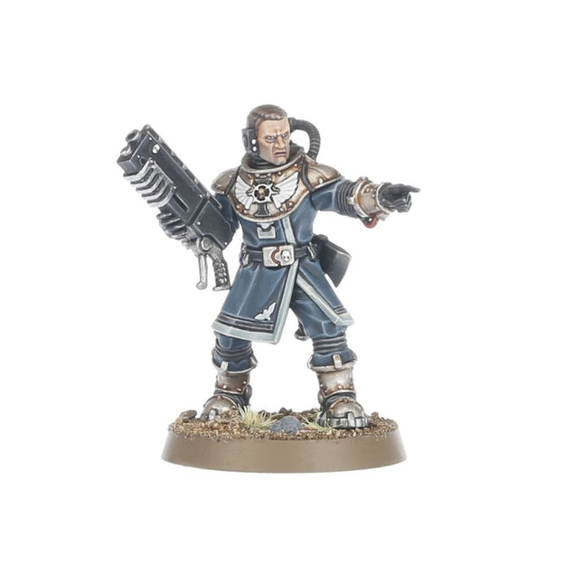 Warhammer 40.000 Imperial Navy Breachers van Imperial Agents uit het Imperium, gedetailleerde miniatuur van de Space Marines.